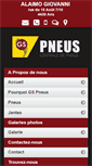 Mobile Screenshot of gs-pneus.com